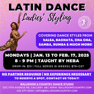 B&C Latin Dance Ladies Styling